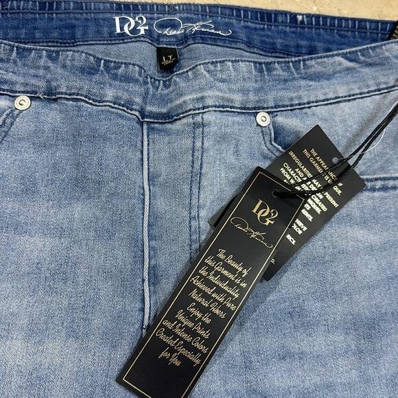 DG2 by Diane Gilman New ClassicStretch Split Hem Pull-On Capri Pants Chamber XXS - Picture 2 of 10